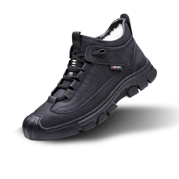 David | Baskets d'hiver pour hommes avec doublure en fausse fourrure