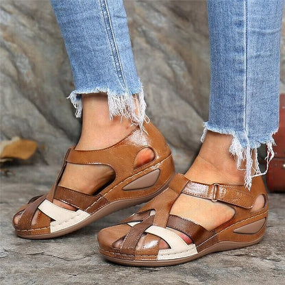Vera - Sandale à Talon Wedge et Coussin