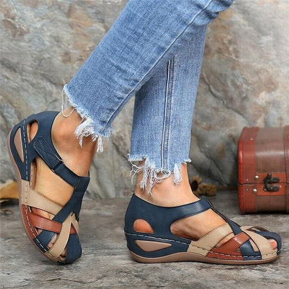 Vera - Sandale à Talon Wedge et Coussin