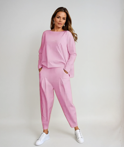 MAELYS – ENSEMBLE EN COTON DEUX PIÈCES CONFORTABLE