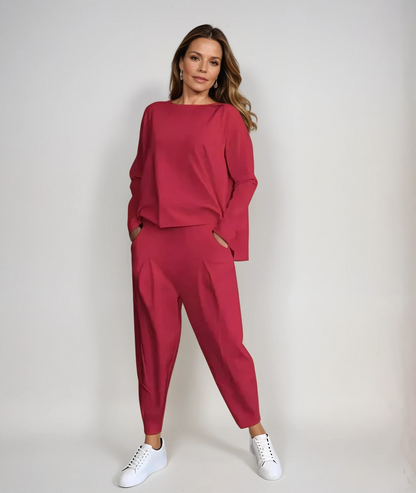 MAELYS – ENSEMBLE EN COTON DEUX PIÈCES CONFORTABLE
