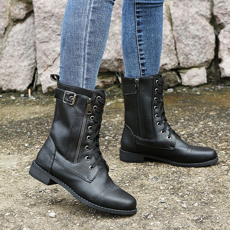 Félice - Bottes orthopédiques élégantes en cuir
