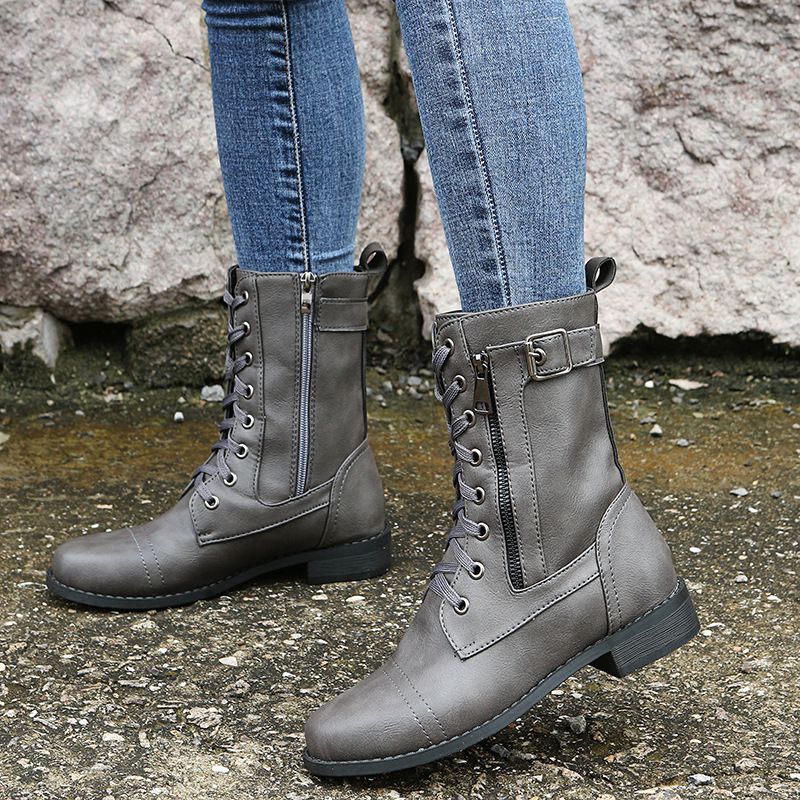 Félice - Bottes orthopédiques élégantes en cuir