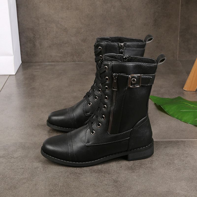 Félice - Bottes orthopédiques élégantes en cuir