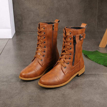 Félice - Bottes orthopédiques élégantes en cuir