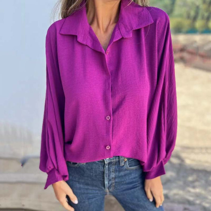 BLUSE CLASSIQUE LONGUE À MANCHES CORNELIA