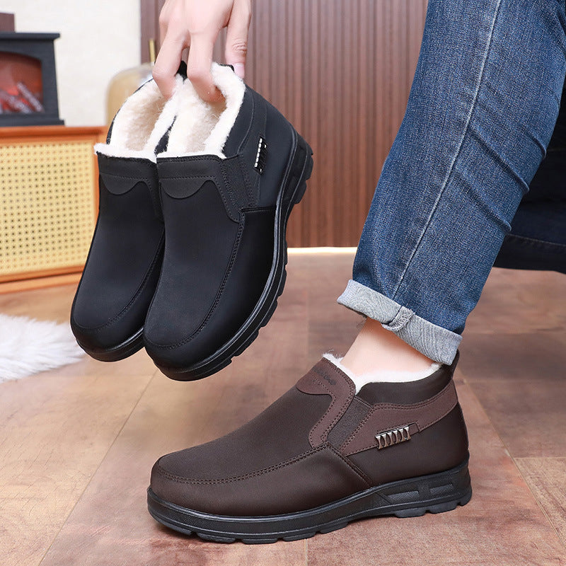 Bottes d'hiver chaudes en laine