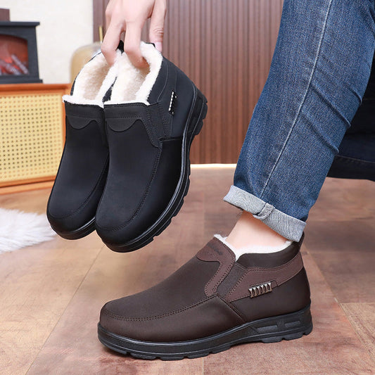 Bottes d'hiver chaudes en laine