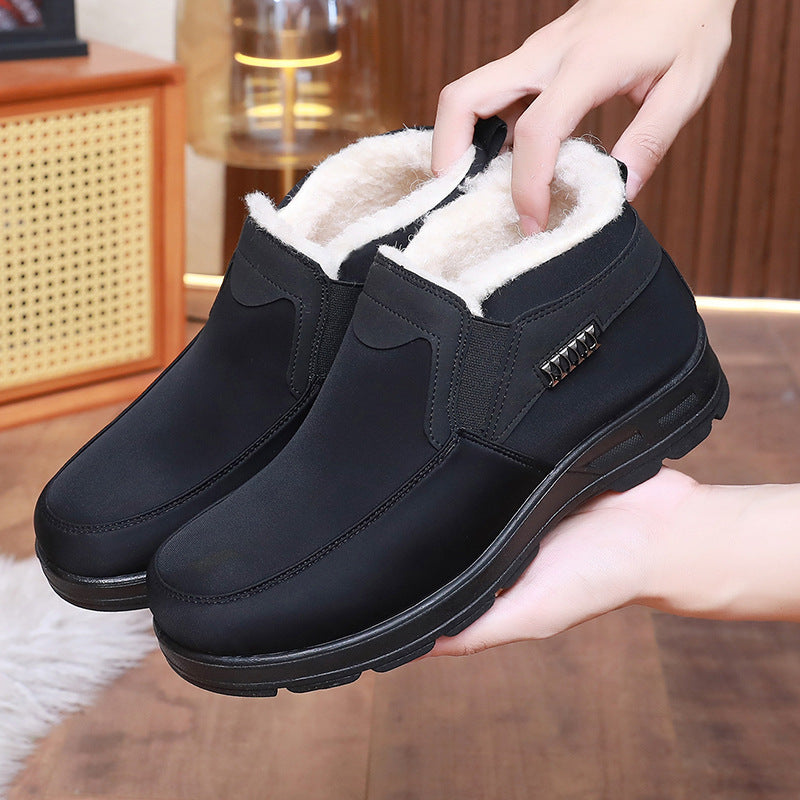 Bottes d'hiver chaudes en laine