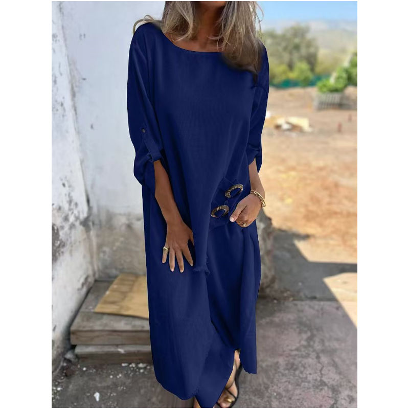 Everly – Élégant Costume Deux-Pièces en Coton et Lin