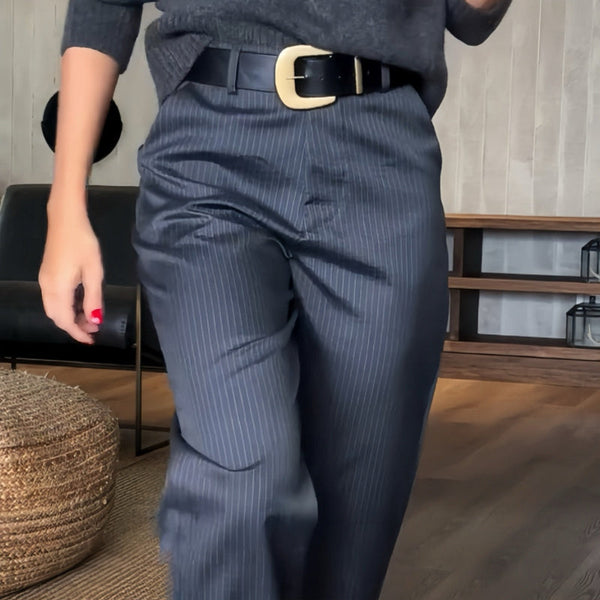 CLARA – PANTALONS CLASSIQUES ÉVASÉS