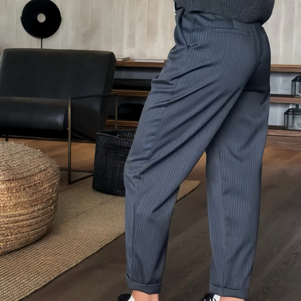 CLARA – PANTALONS CLASSIQUES ÉVASÉS