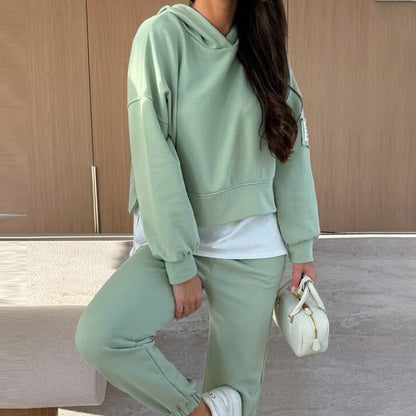 LIORENYAE – ENSEMBLE DE SWEAT-SHIRT CASUAL AVEC CAPUCHE