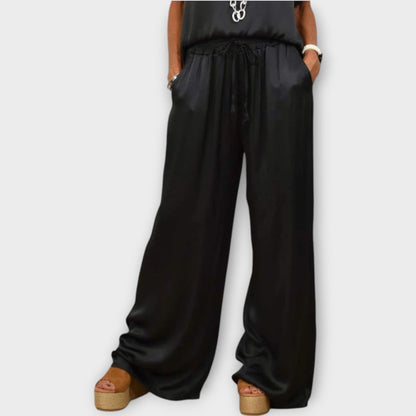 Ensemble Deux Pièces Satin Luxe