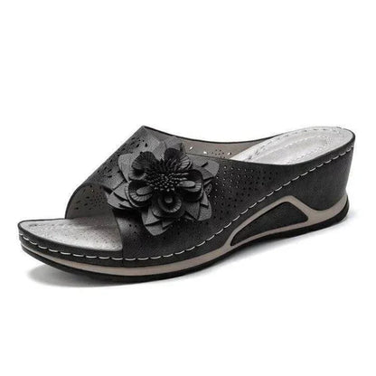 Camy™ | Sandales Orthopédiques en Cuir Souple avec Support de Voûte