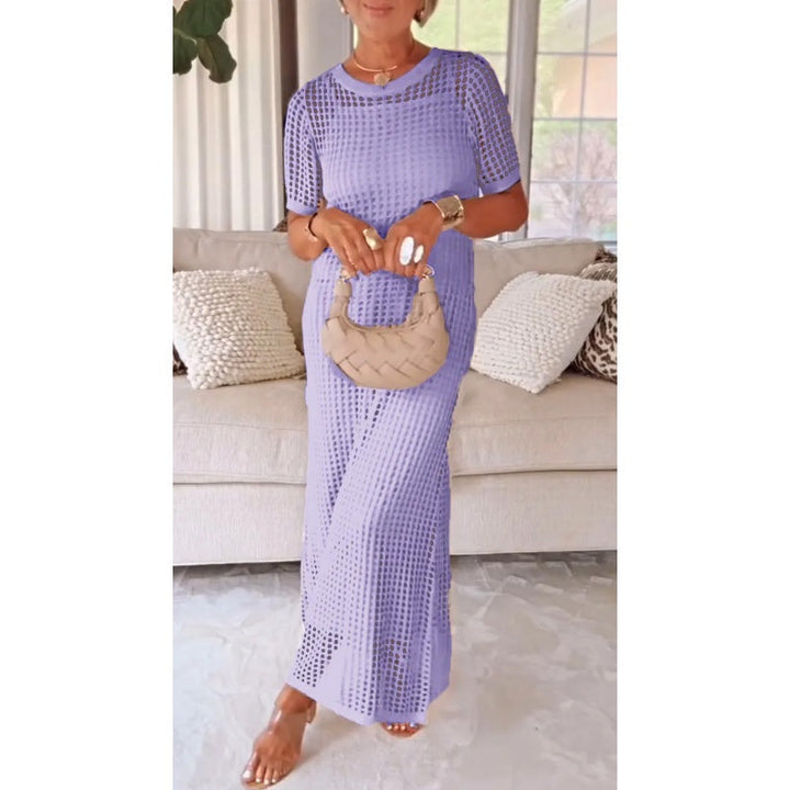 Bethany™ | Robe Maxi Longue Découpée + Robe Intérieure Gratuite