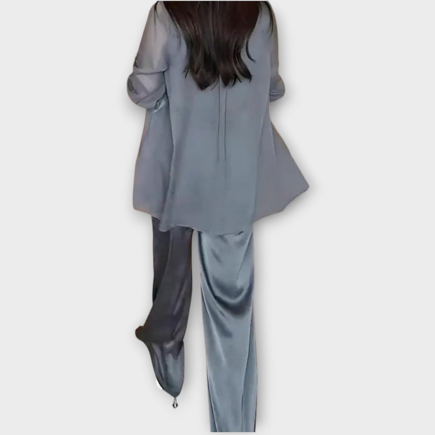 Ensemble Élégant de Trois Pièces avec Coupe Décontractée