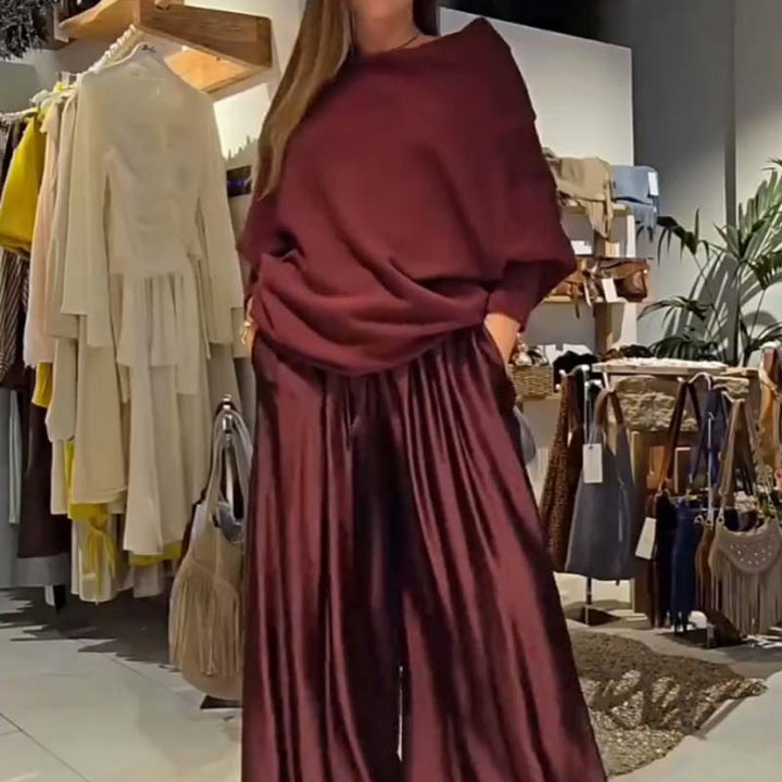 Alba | Ensemble élégant avec un design décolleté Bardot