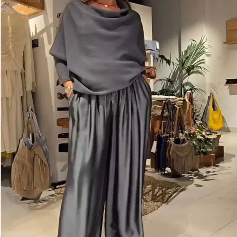 Alba | Ensemble élégant avec un design décolleté Bardot