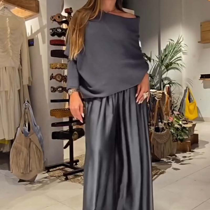 Alba | Ensemble élégant avec design décolleté Bardot