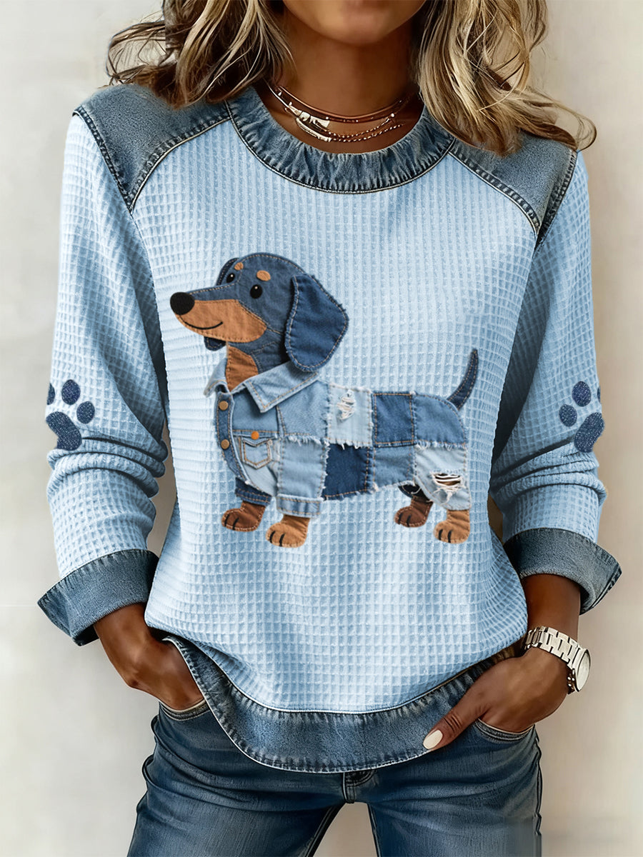 Calyné™ | Blouse Douce en Patchwork pour Chiens