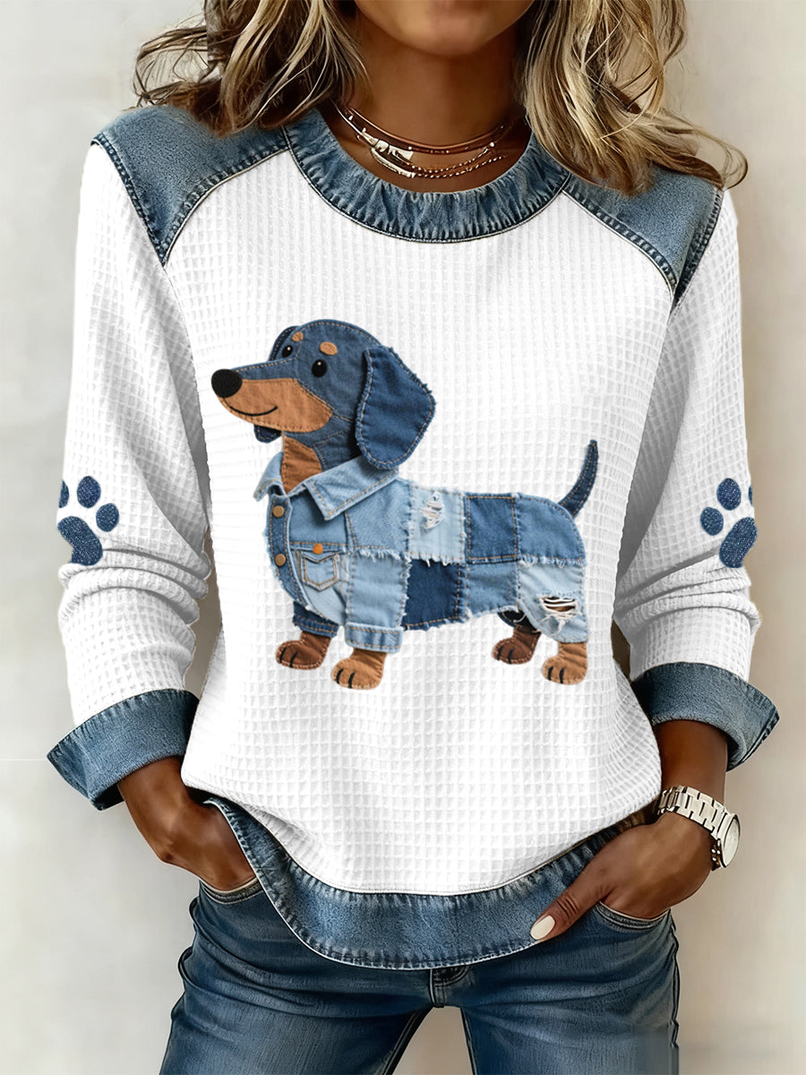 Calyné™ | Blouse Douce en Patchwork pour Chiens