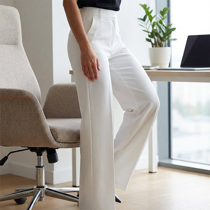 Danaro™ | Pantalons Taille Haute, Jambes Droites