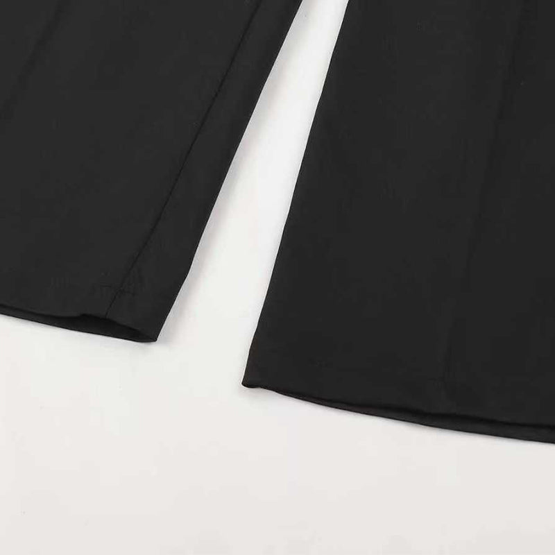 Danaro™ | Pantalons Taille Haute, Jambes Droites