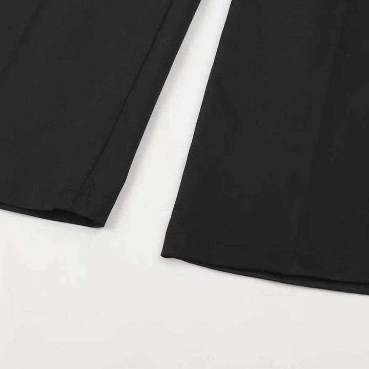 Danaro™ | Pantalons Taille Haute, Jambes Droites