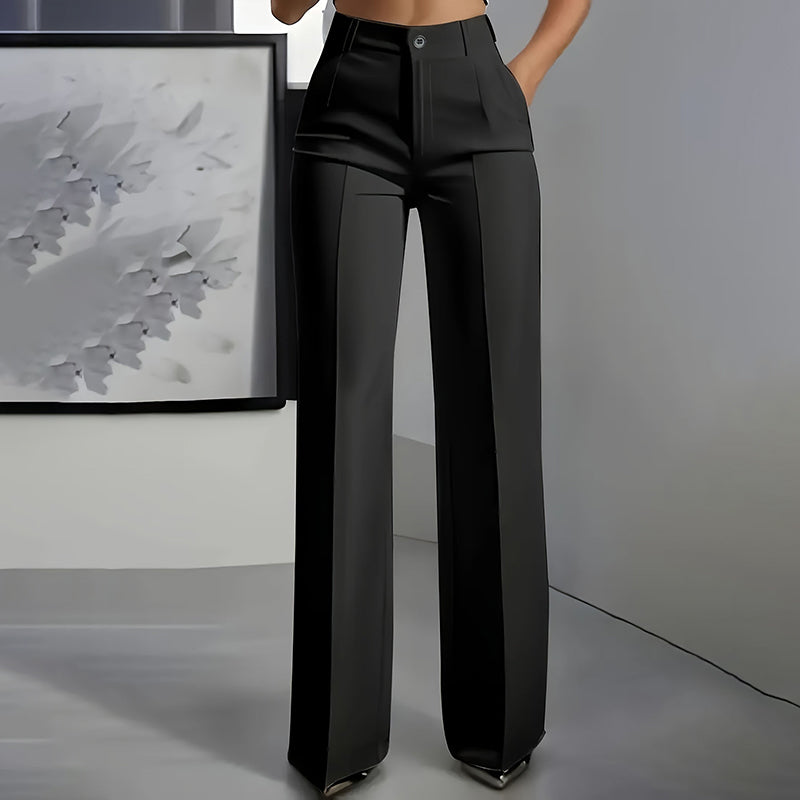Danaro™ | Pantalons Taille Haute, Jambes Droites