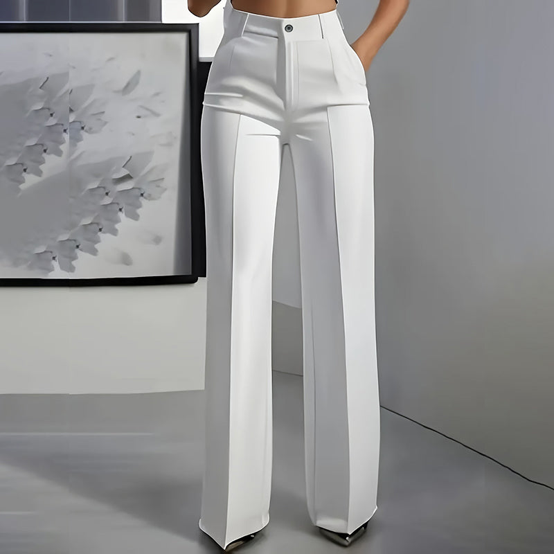 Danaro™ | Pantalons Taille Haute, Jambes Droites