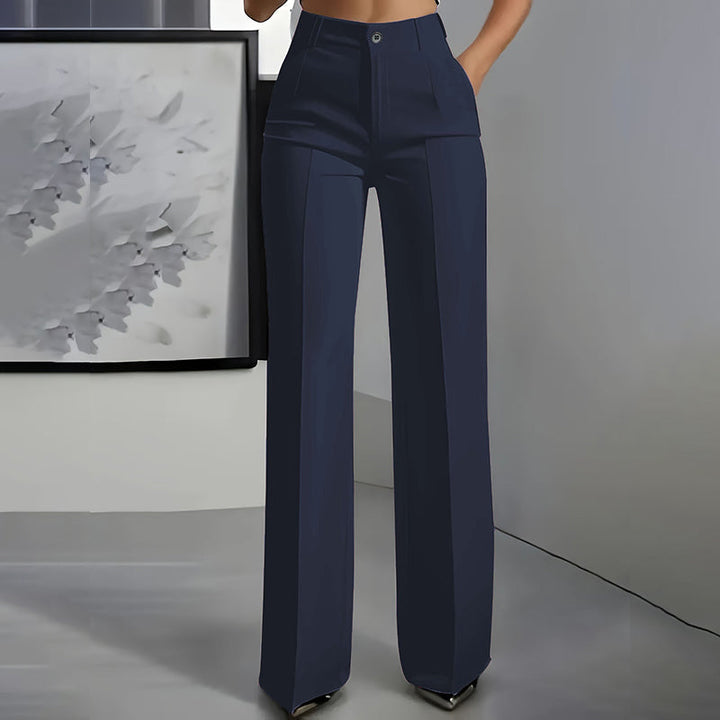 Danaro™ | Pantalons Taille Haute, Jambes Droites