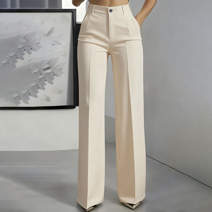 Danaro™ | Pantalons Taille Haute, Jambes Droites