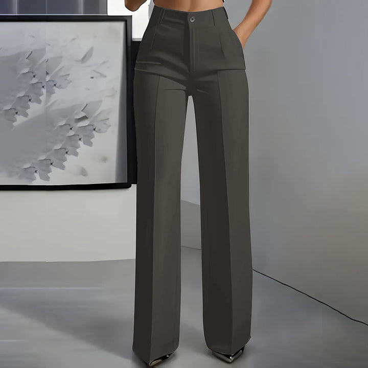 Danaro™ | Pantalons Taille Haute, Jambes Droites