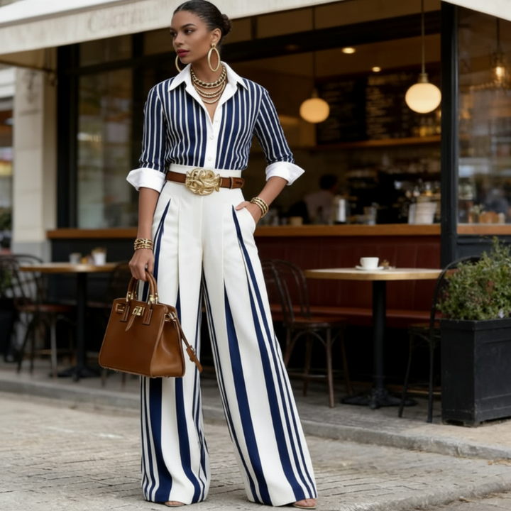 Atenas ™ | Ensemble Chemise et Pantalons Amples