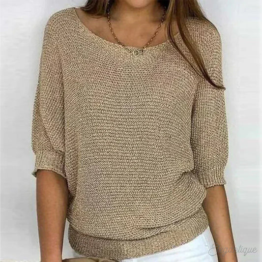 Eunice™ | Haut en Tricot Détendu