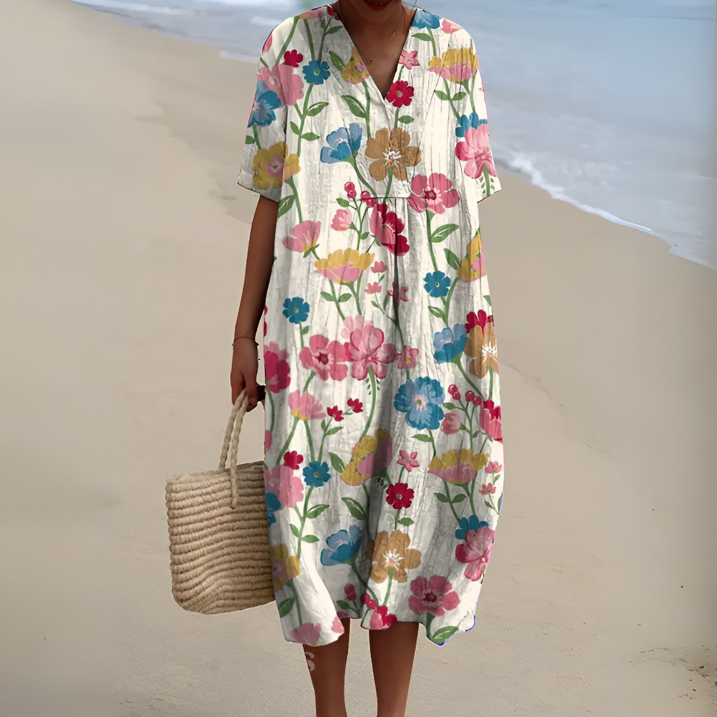 Noelia™ | Robe Imprimée Brise d'Été