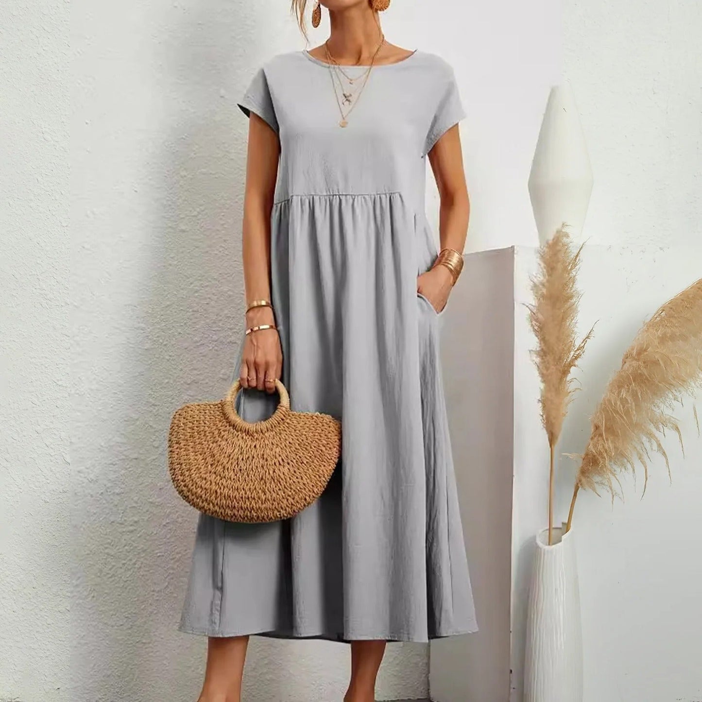 CATHERINE | ROBE ÉLÉGANTE ESSENTIELLE
