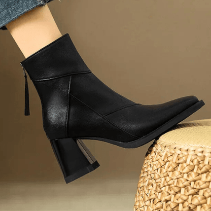 Mariella - Bottines en daim élégantes