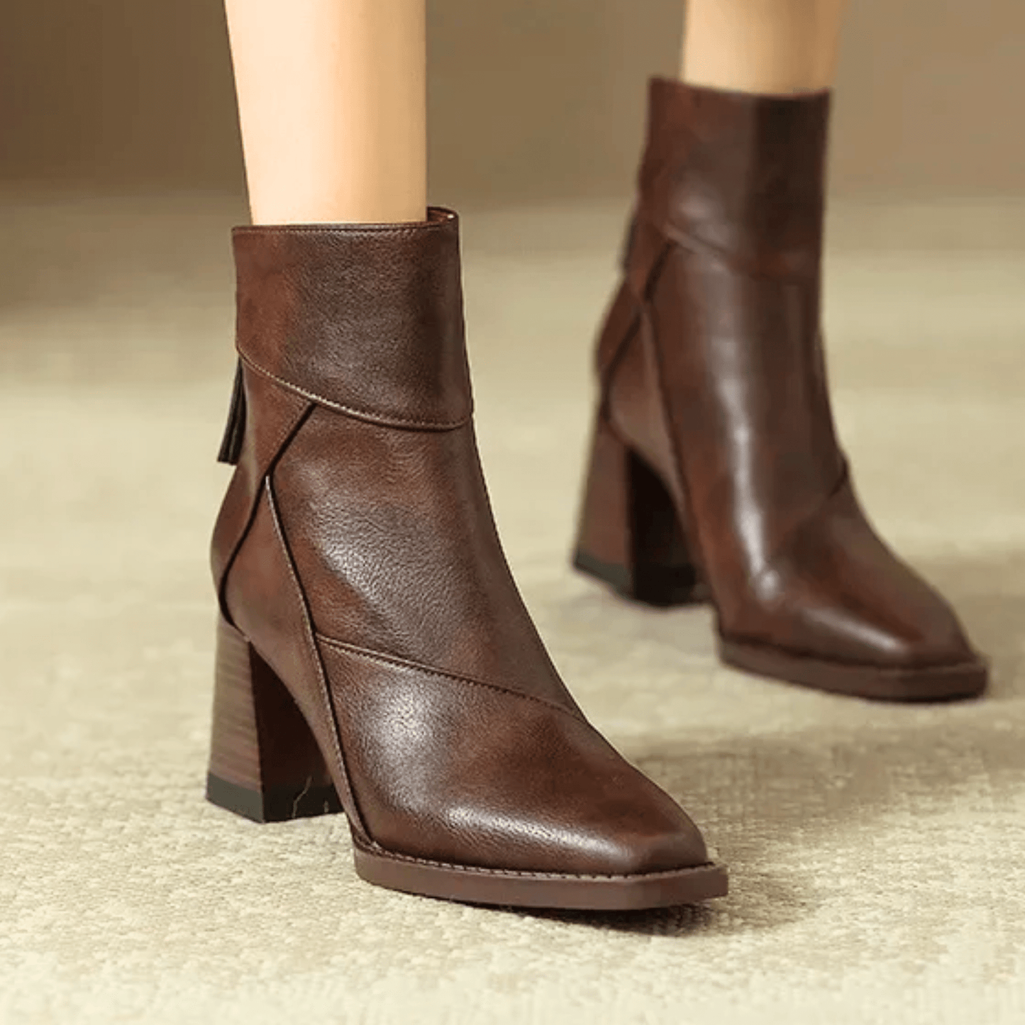 Mariella - Bottines en daim élégantes
