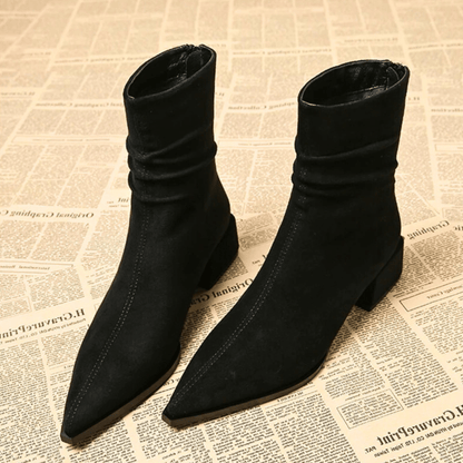Piera - Bottines en Daim de Luxe
