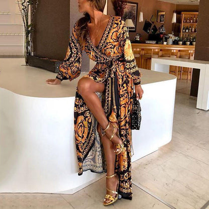 Faye - Robe Imprimée Boho