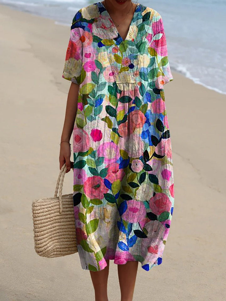 Bente - Robe Fleur Vintage