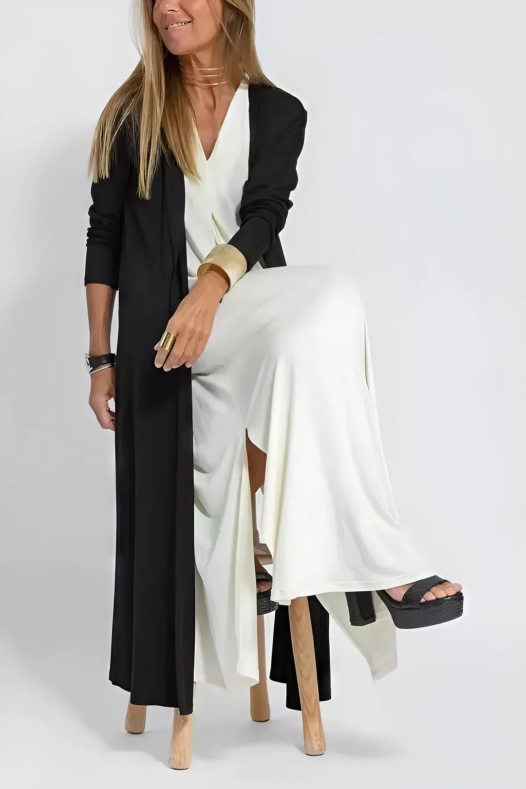 CLAIRE | ROBE LONGUE ÉLÉGANTE