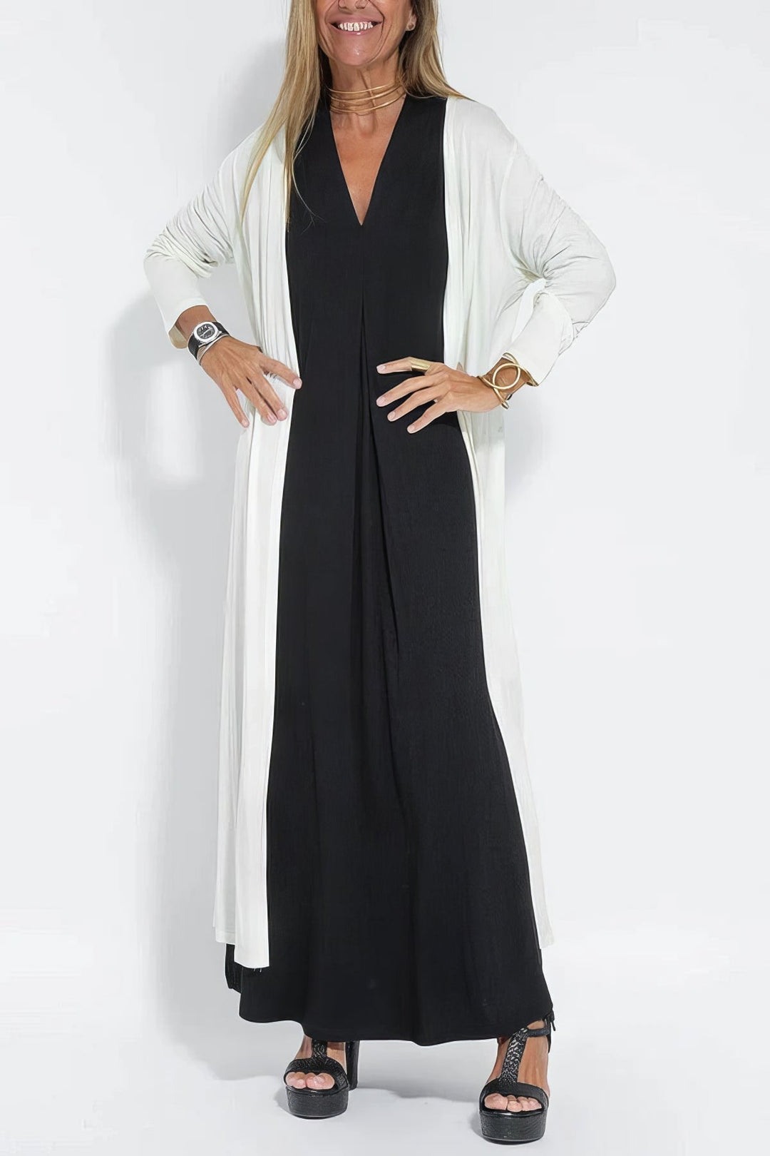 CLAIRE | ROBE LONGUE ÉLÉGANTE